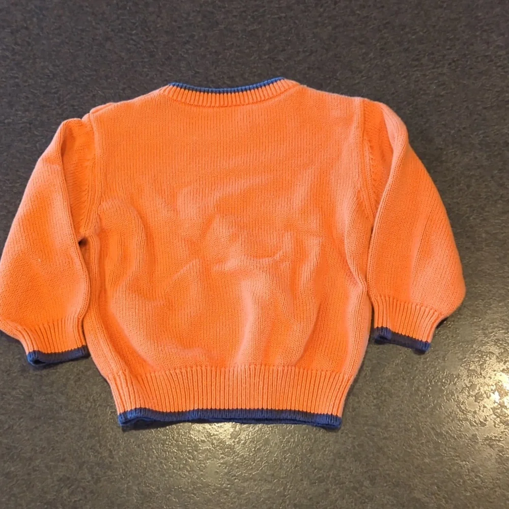 Gymboree orange knit